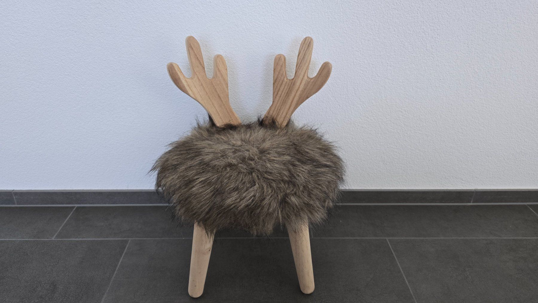 Sgabelli: Elchhocker, Kindersitz, Dekoration Herbst/Winterzeit – Usato da Sattel venduto da Saj3s 2