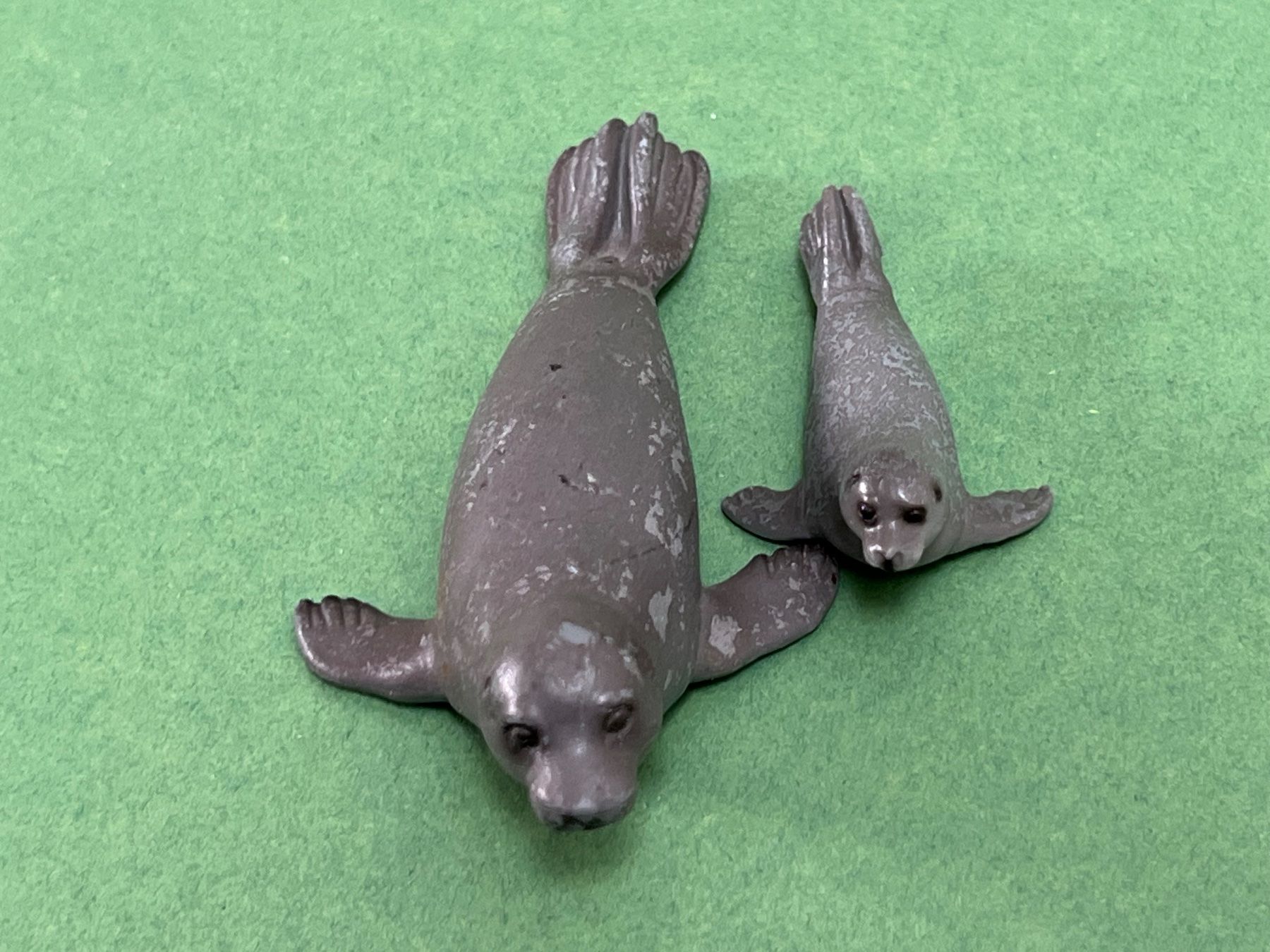 Schleich Statuette: Schleich Seehund Seehundjunges Robbe – Usato da Ennetbaden venduto da mapa05 3
