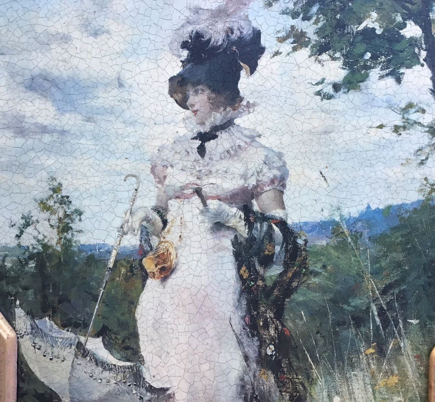 Gemälde: Giovanni BOLDINI (1842-1931) – Gebraucht aus Müllheim Dorf von Othmar73 5