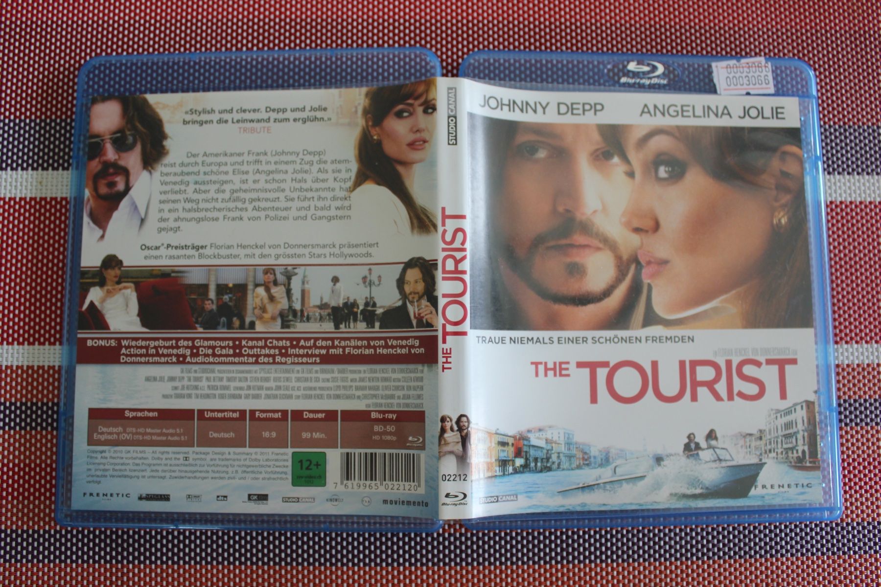 Tutti i DVDs: The Tourist | Blu-ray | Audio DE/EN | – Usato da Geroldswil venduto da schlumpf1969