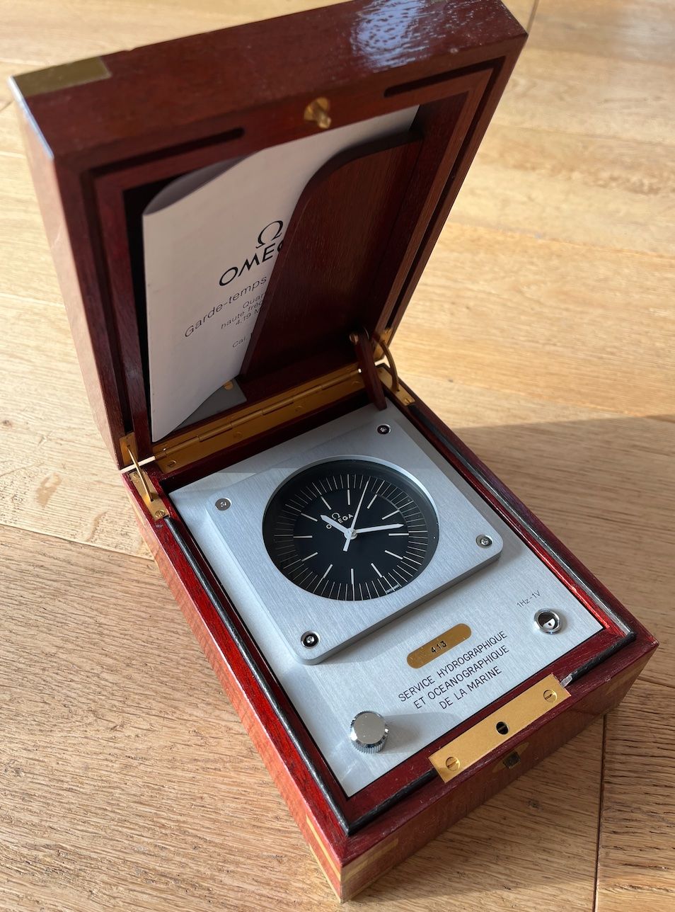 Omega Orologi: Omega Megaquartz 4,19 Mhz Navy chronometer – Usato da Combrit venduto da Omegaddict 1
