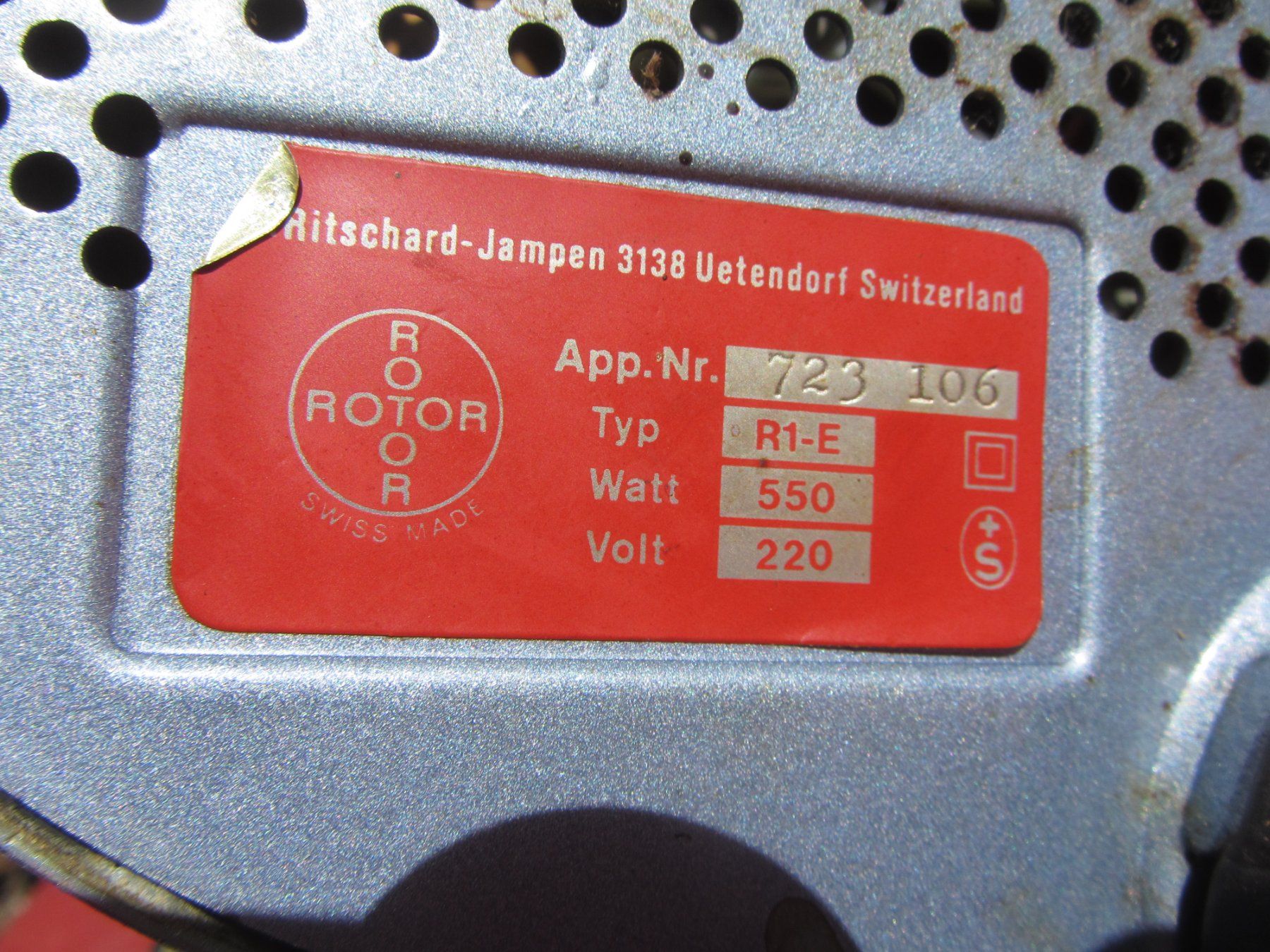 Elettrodomestici da cucina: Sehr robuster, alter Rotor Mixer – Usato da Wolfhalden venduto da Quiria68 4