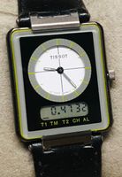 TISSOT 1853 Two-Timer Herrenuhr Swiss-Made (Quartz/28x34 mm)