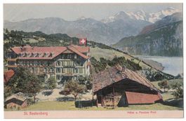 St. Beatenberg, Hotel und Pension Post, Guggenheim, um 1925