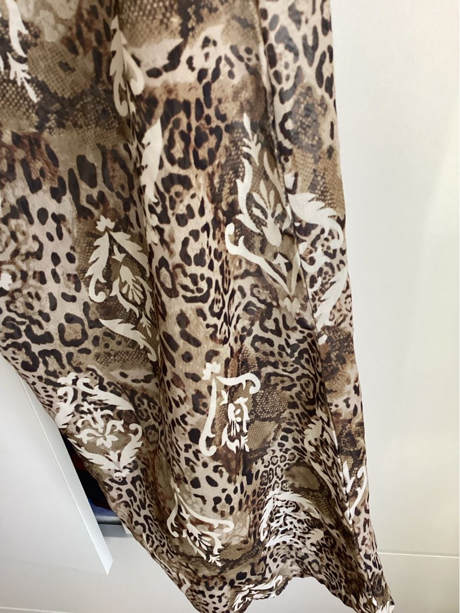 Pantaloni: Leichte transparente Sommerhose Grösse S Leopard  Tezenis – Usato da Zürich venduto da Struktur 1