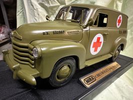 Chevrolet panel truck 1950 army oldtimer classic
