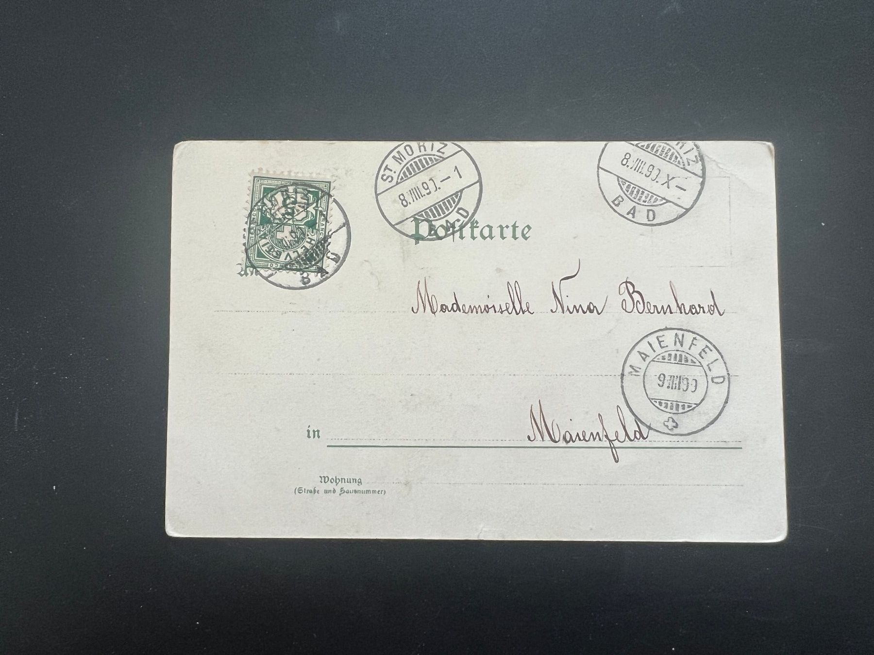 Cartes postales: Lito Ansichtskarte Maienfeld 1899 (5362) – D'occasion à Hinwil par Sidi4 1