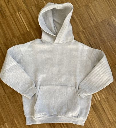 Pullover Hoodie hellgrau Grösse 146