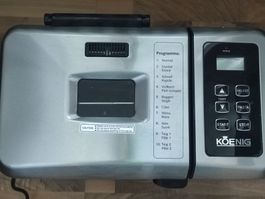 Brotbackautomat Köenig mit Rezeptbuch
