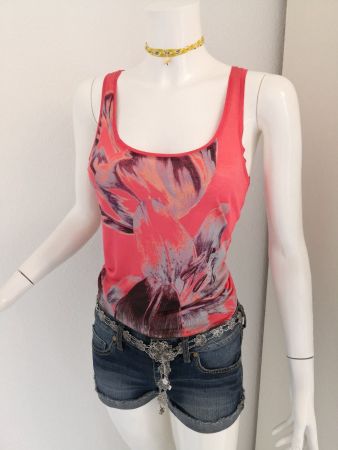 🤩MANGO TOP ROSA BLUMEN-DRUCK NEU & D&G P.