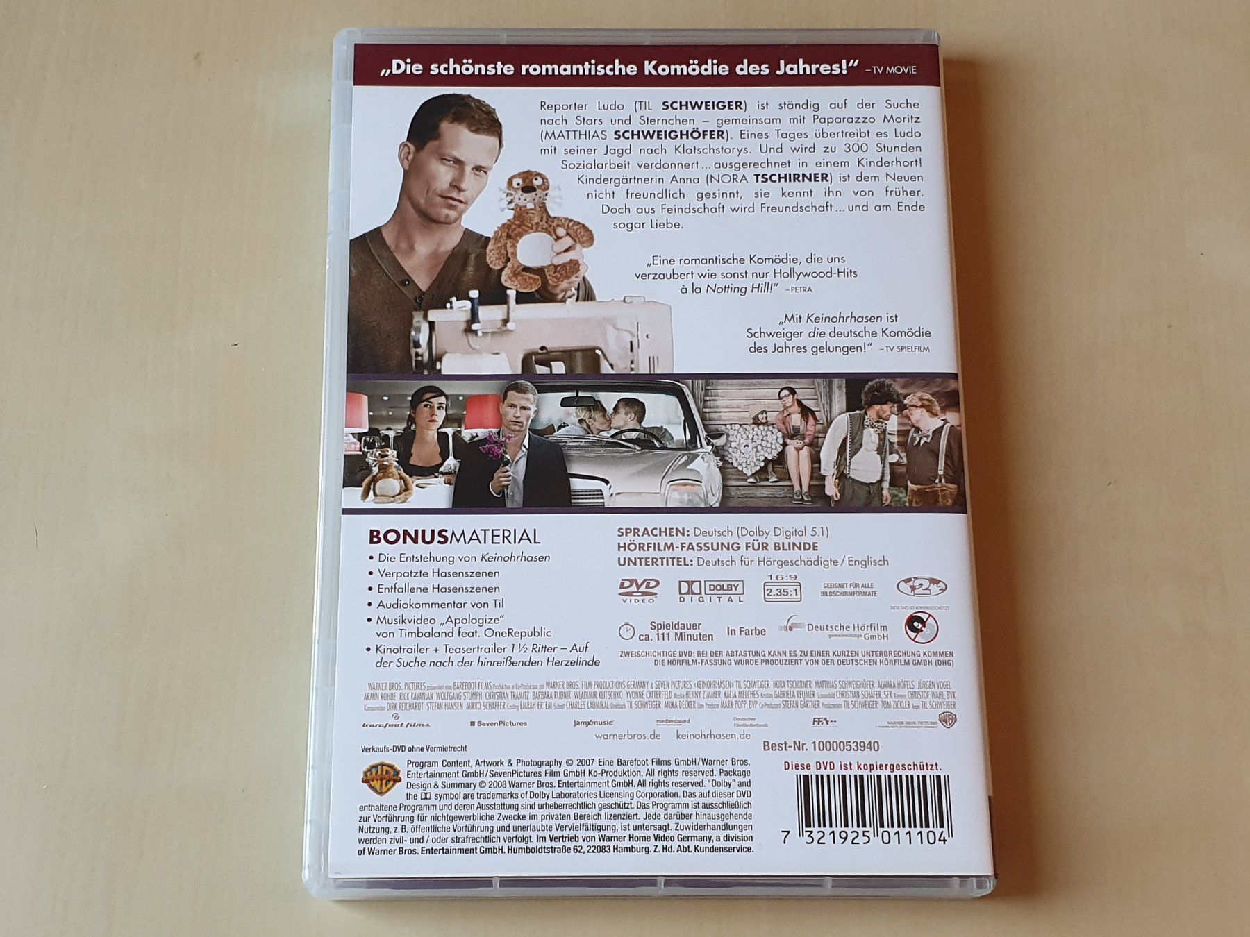 Tous les DVDs: Keinohrhasen – D'occasion à Stansstad par collectorsshop 1