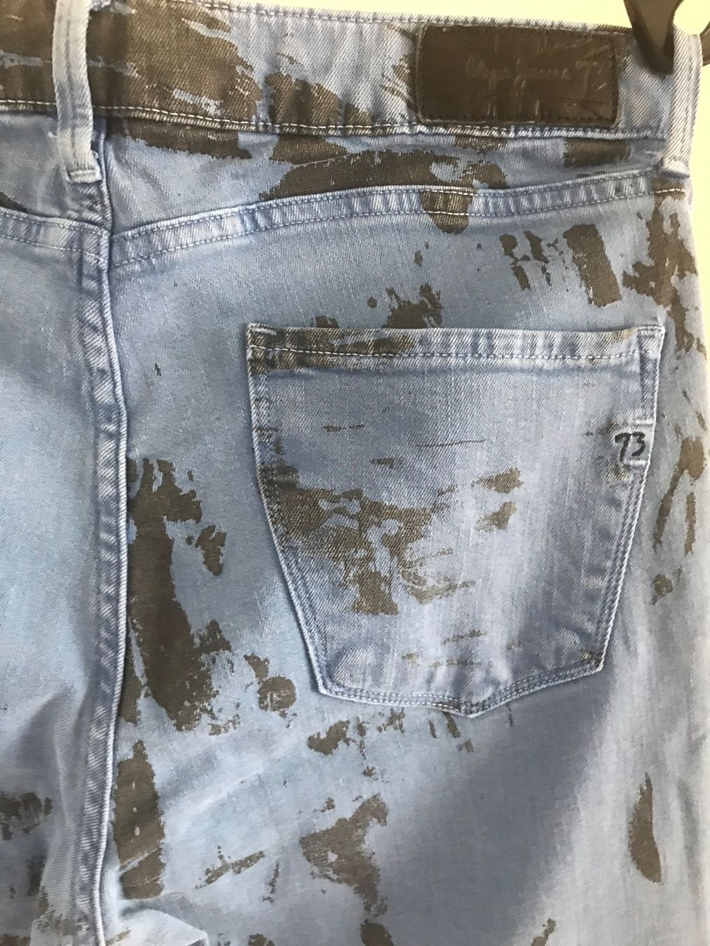 Pepe Jeans Jeans: Pepe Jeans, Grösse 31, hellblau mit Print – Usato da Niederteufen venduto da mix18 3
