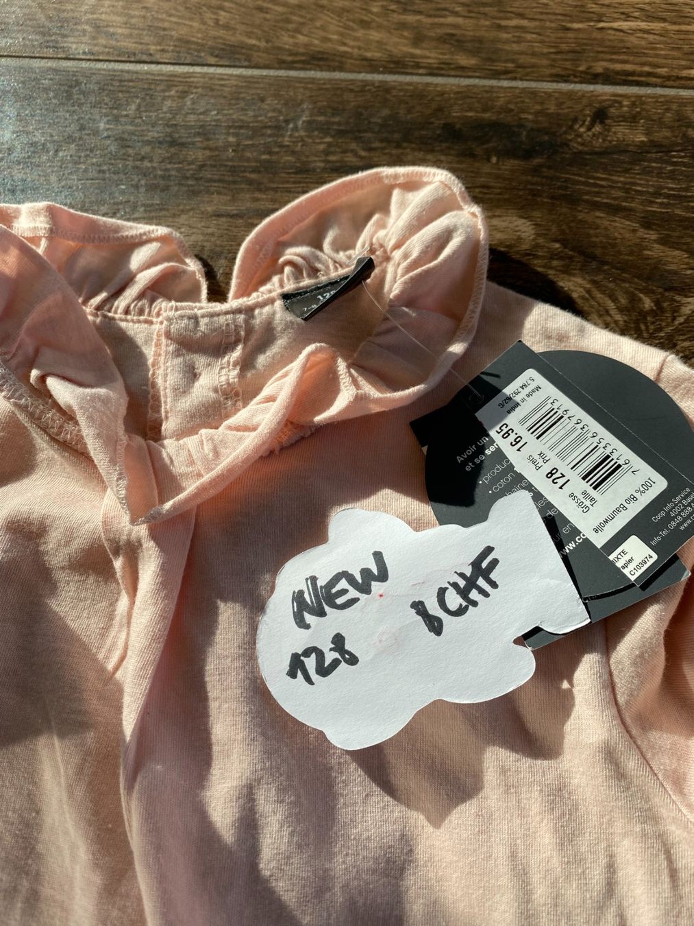 Camicette, T-shirt & Top: NEU 128 Tshirt pink – Nuovo e nell'imballaggio originale da Schönenbuch venduto da ver_58wg 1