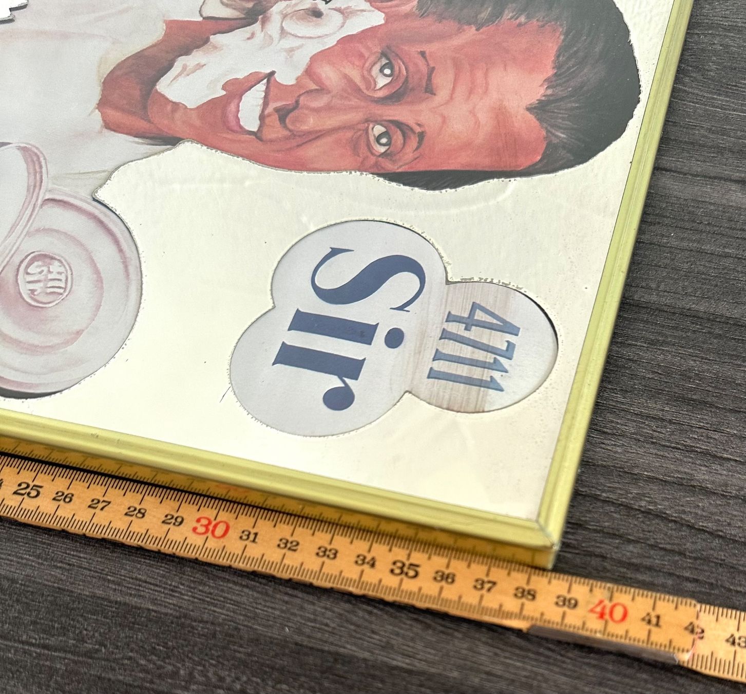 Spiegel: Vintage Werbespiegel Sir 4711 – Gebraucht aus Zürich von brazerola 5