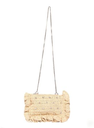 Valentino Clutch RED (V) Handtasche Abendtasche Ruffle