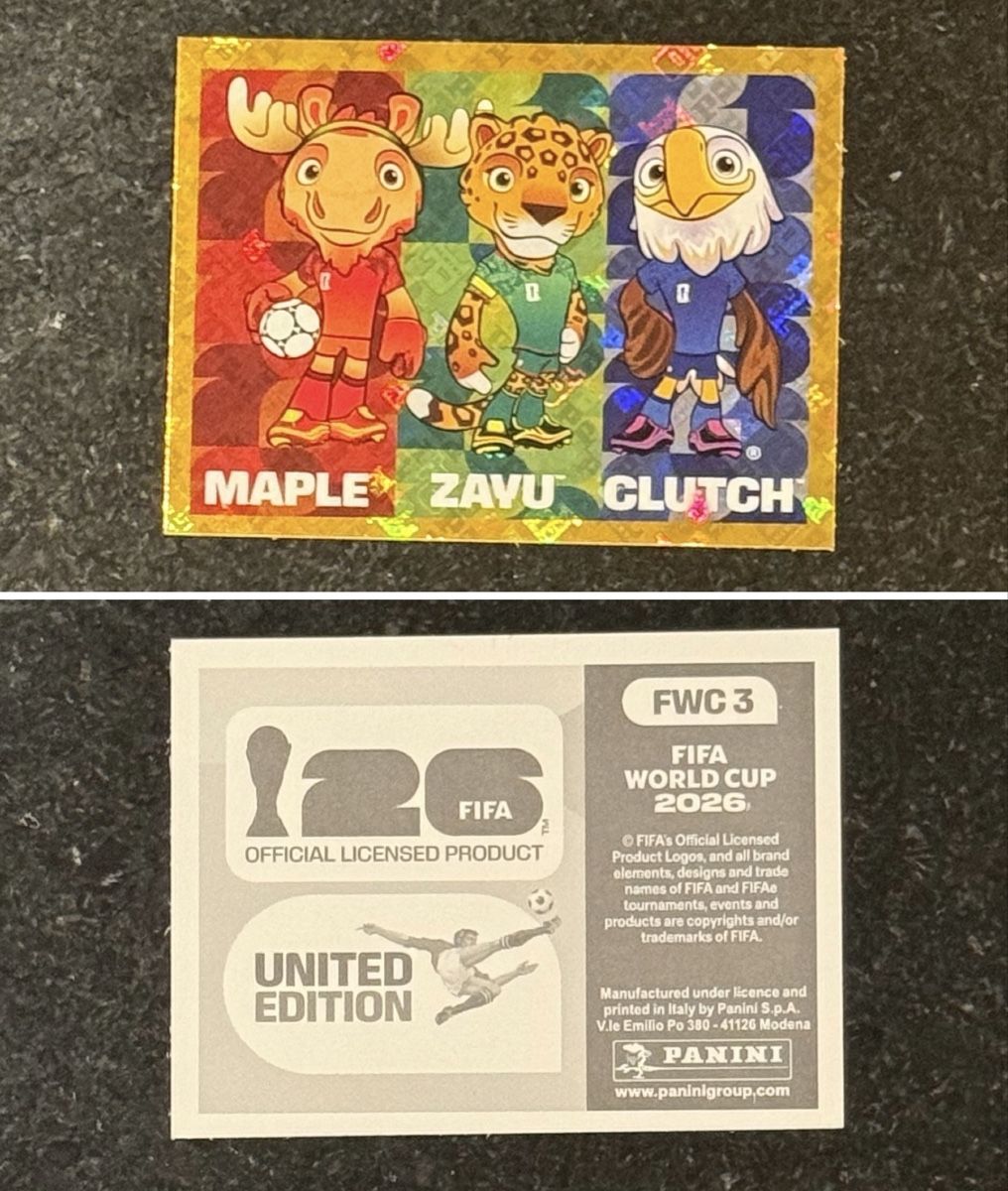 Panini Carte collezionabili: Panini sticker WM 2026 - FWC 3 – Nuovo e nell'imballaggio originale da Allschwil venduto da The-Twins