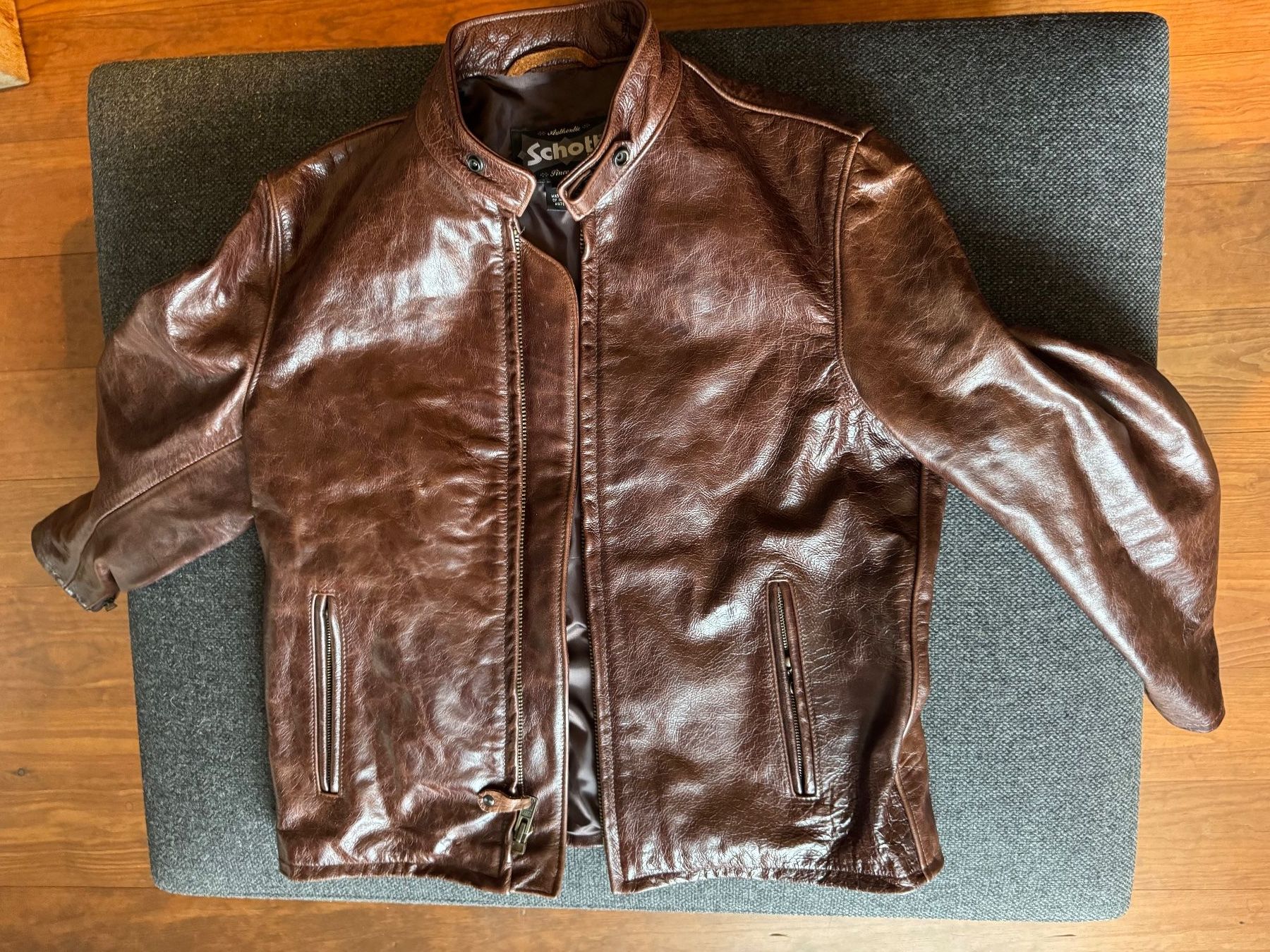 Giacche: Lederjacke Schott USA – Nuovo (secondo la descrizione) da Winterthur venduto da Tools8 4