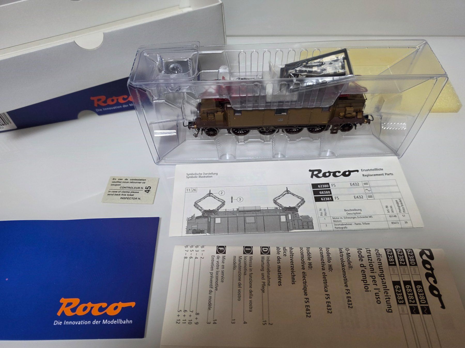 Roco Modellini di ferrovie: Roco FS Serie E.432 ESU V5 Digital Decoder 62380 – Nuovo e nell'imballaggio originale da Neuenhof venduto da ludovicco 7
