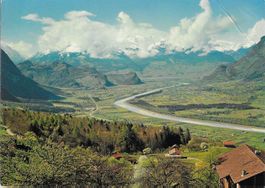 Rheintal Fürstentum Lichtenstein-Schweiz