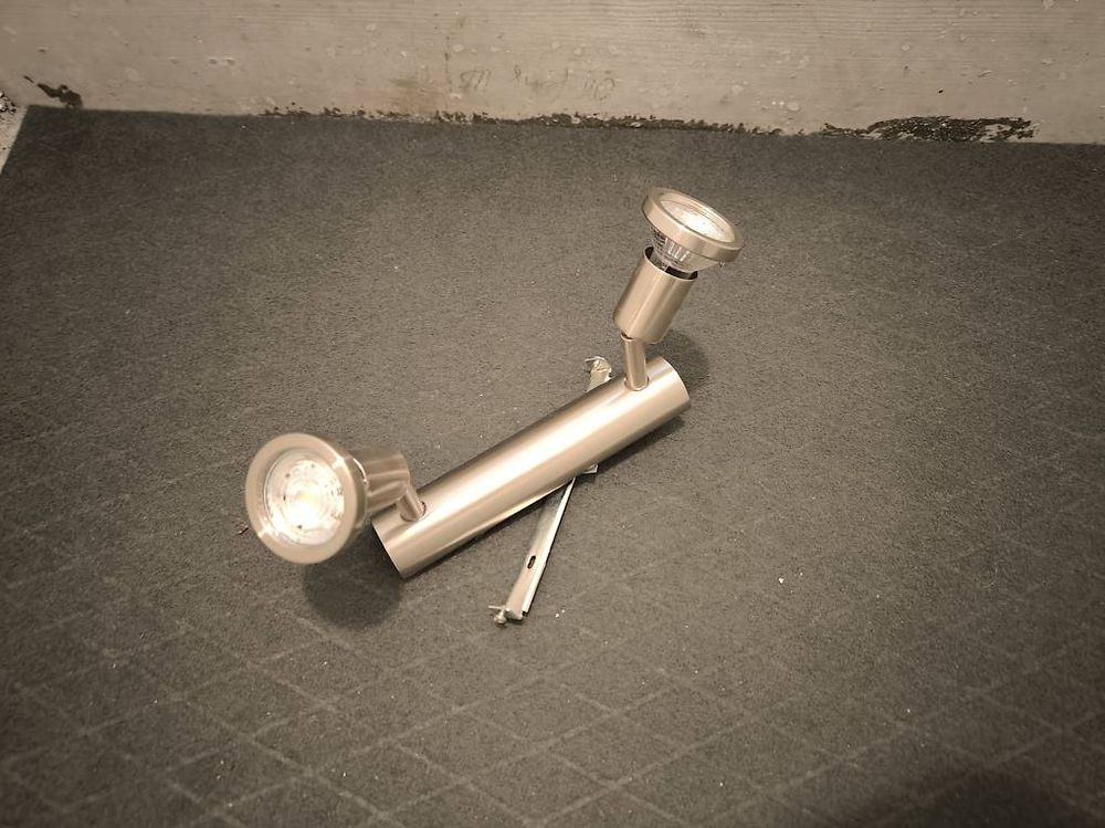 Lampadari & plafoniere: Deckenlampe mit 2 Spots – Usato da Bremgarten b. Bern venduto da Glasi100