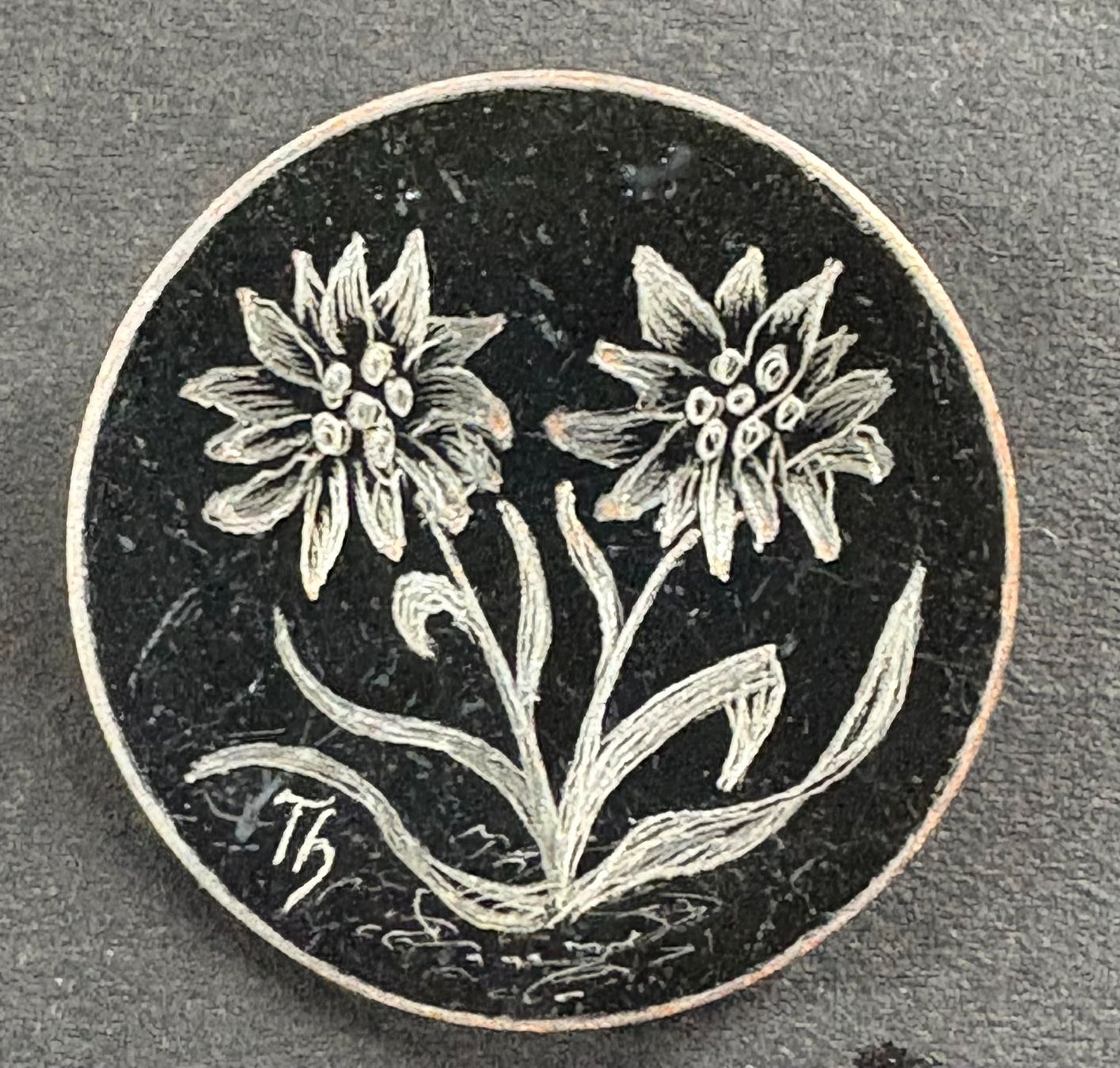 Placchette & Badge: ANSTECKNADEL BLUMEN – Usato da Ostermundigen venduto da wini63