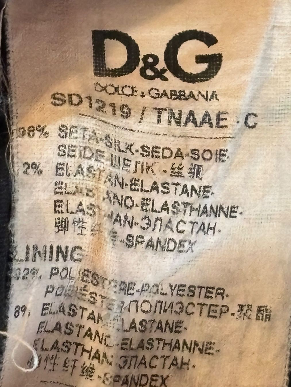 Dolce & Gabbana Vestiti: Dolce Gabbana Ruffle Silk Dress – Usato da St. Margrethen SG venduto da dijanaO 8