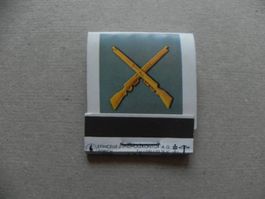 Militär Armee Uniform Abzeichen Zündholz Bier CH