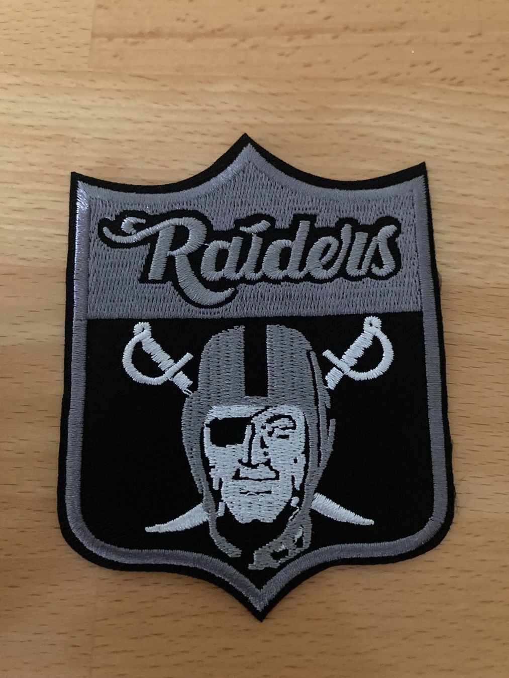 Toppe: NFL Las Vegas Raiders Patch Aufnäher Sticker – Nuovo (secondo la descrizione) da Horn venduto da abutre72