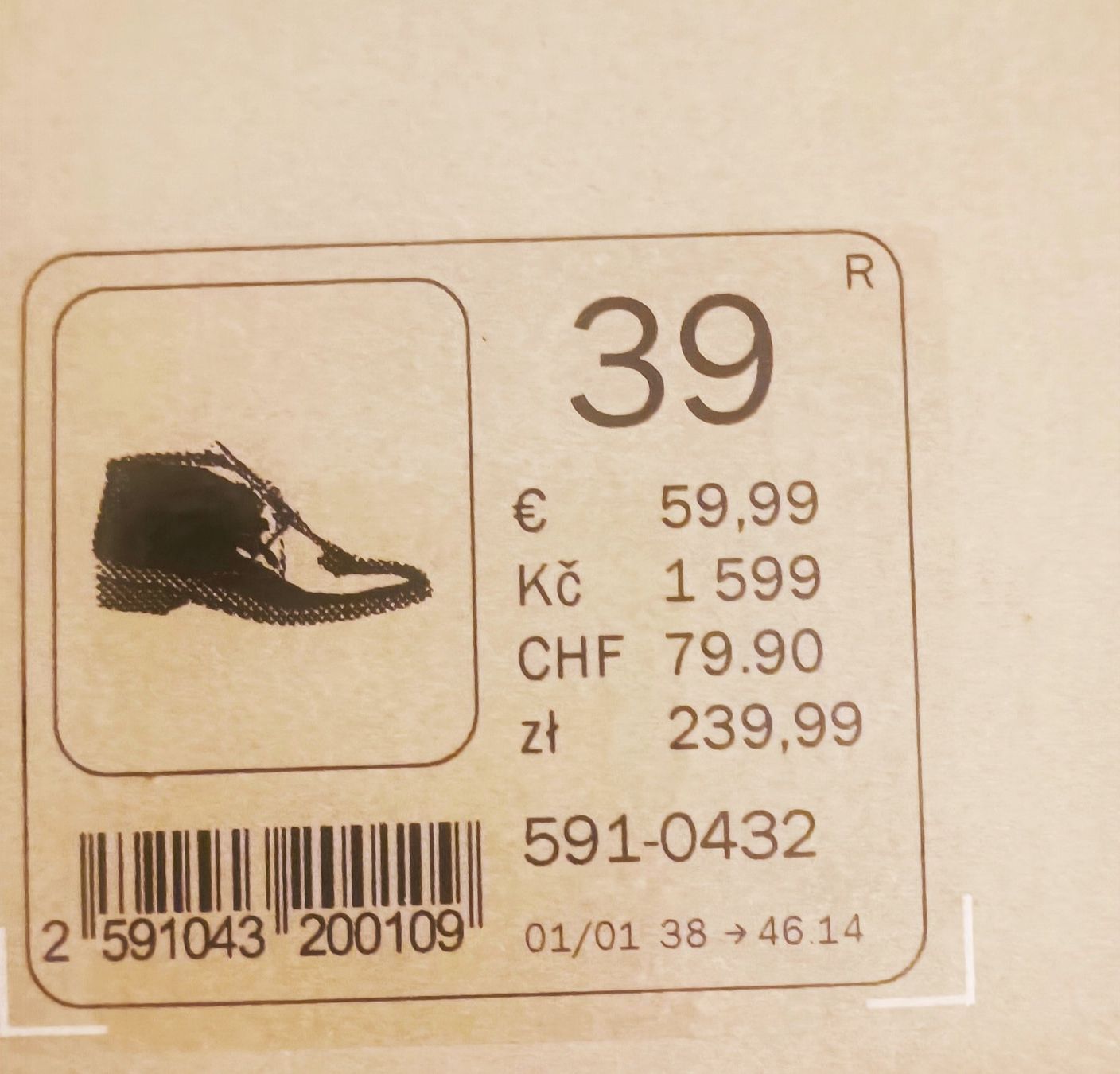 Scarpe da uomo: Klassische Lackschuhe Bata – Grösse 39 – Usato da Bern venduto da sv-trade 1