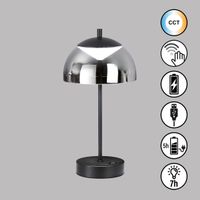 LED Tischleuchte, Dimmer, 35 cm Höhe