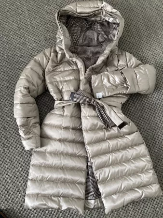 S' MAX MARA Daunen Mantel mit Kapuze