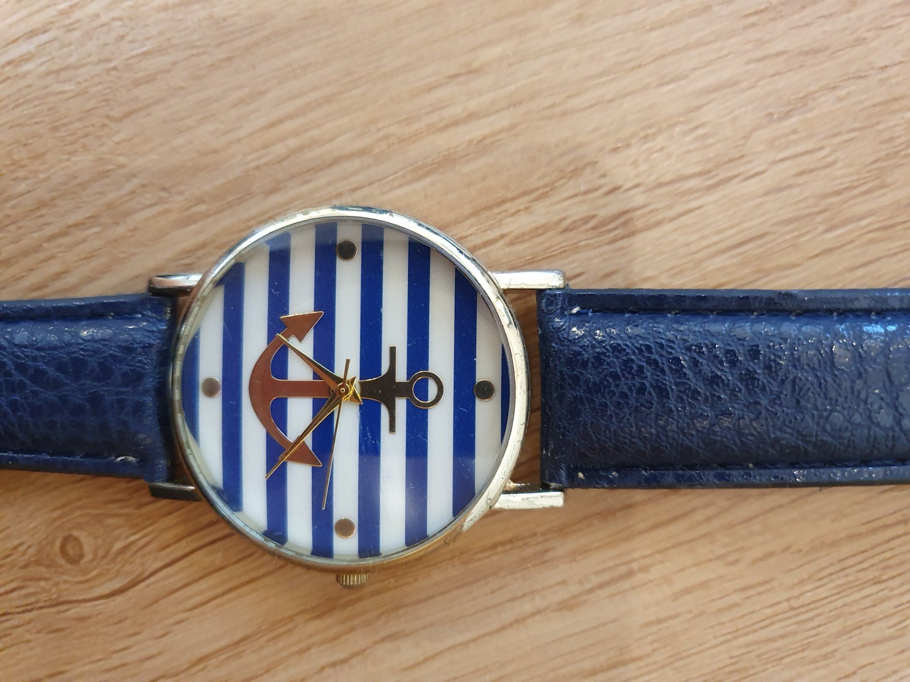 Orologi: Uhr blau Gold, Anker, Modeschmuck – Nuovo (secondo la descrizione) da Heinrichswil venduto da sabi2809 5