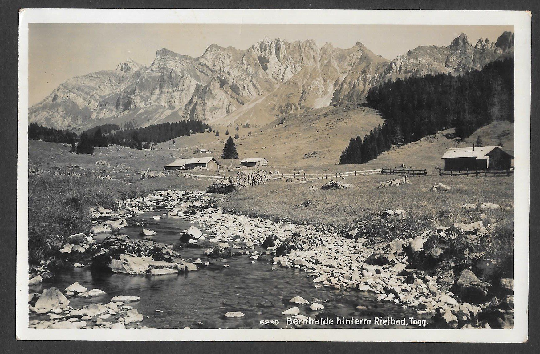 Cartoline postali: Bernhalde hinterm Rietbad – Usato da Olten venduto da clotaldi