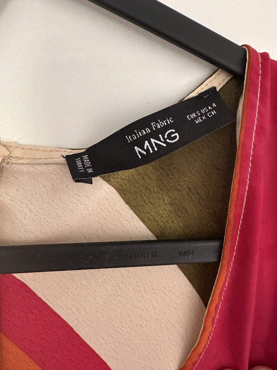 Mango Vestiti: Striped MNG Midi Dress  – Usato da Horgen venduto da ger_2y92 3