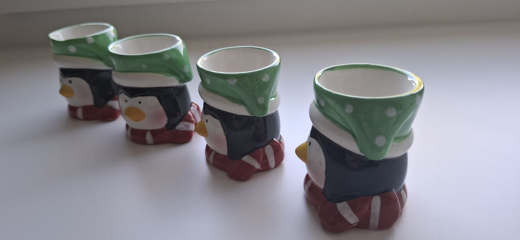 Autre vaisselle: Eierbecher 4 Pingu,  Keramik – D'occasion à Seuzach par FINE_ART 1