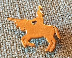 J856 - Pin Der goldene Reiter Ritter