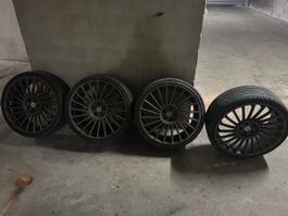 ETA BETA VENTi-R 21 Zoll 9J 5x112 Audi A6 mit Reifen