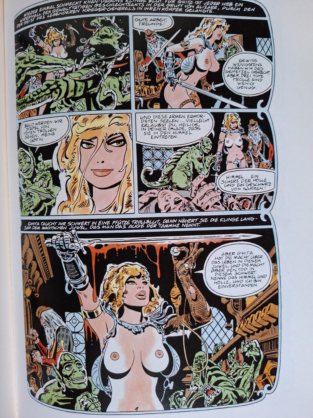 Fumetti: Erotik Comic 1991 , GHITA  , Frank Thorne – Usato da Schwanden Sigrisw venduto da cadieux71 9