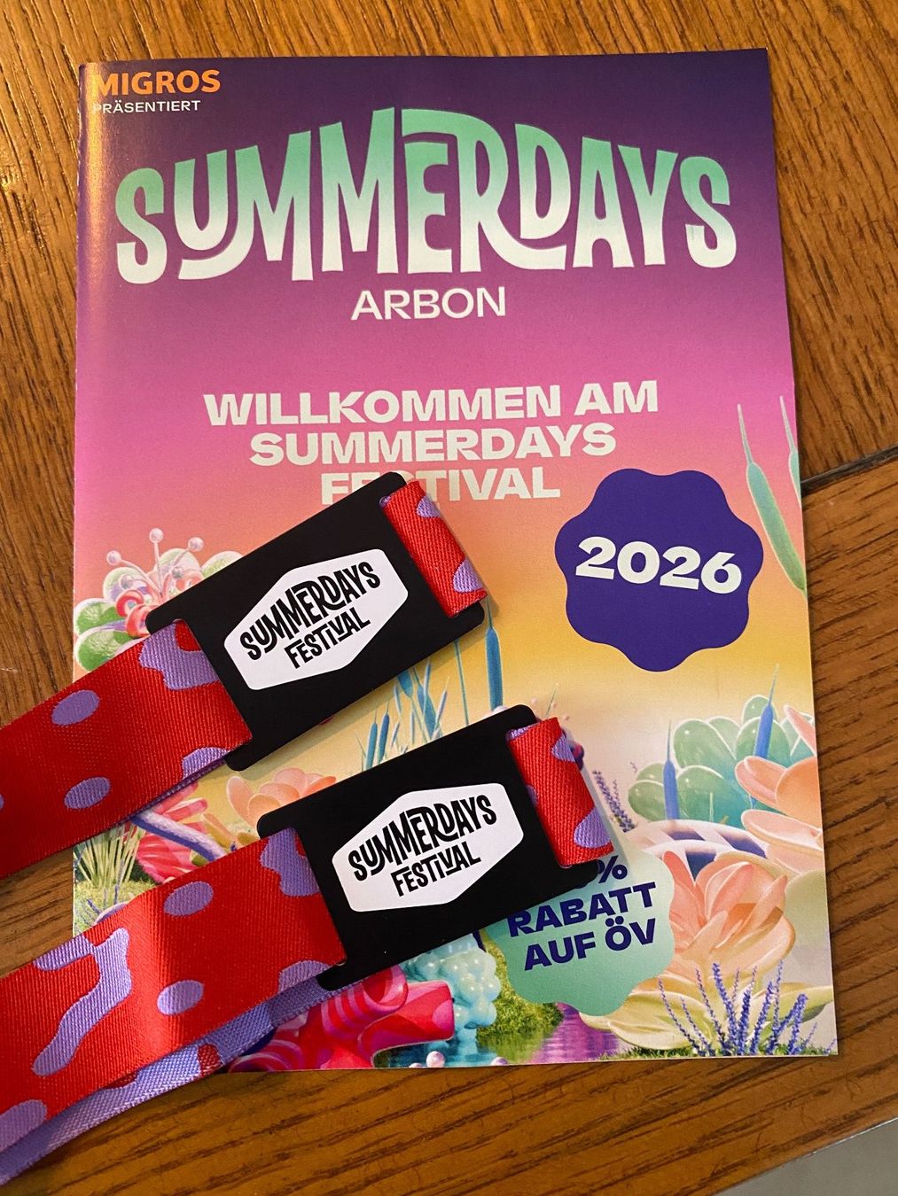 Tickets: Summerdays Freitagseintritte – Neu und originalverpackt aus Abtwil SG von Zwiebi
