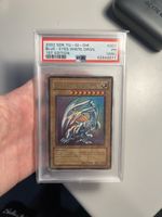 Yu-Gi-Oh Blue-Eyes White Dragon sdk-001 1st Edition PSA 1