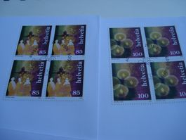 Satz Weihnachten 2006, FDC Satz + 4erblock, 3 Be