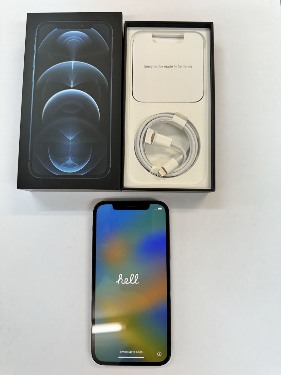 Apple Handys / Smartphones: iPhone 12 Pro Pacific Blue 256GB – Gebraucht aus Oberönz von