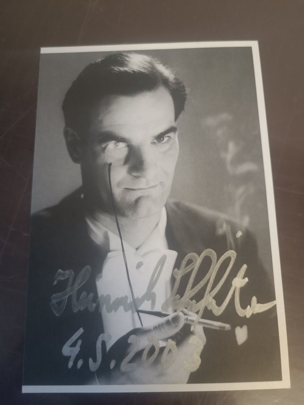 Autografi: Heinrich Schafmeister - handsigniert – Usato da Menziken venduto da Artographs