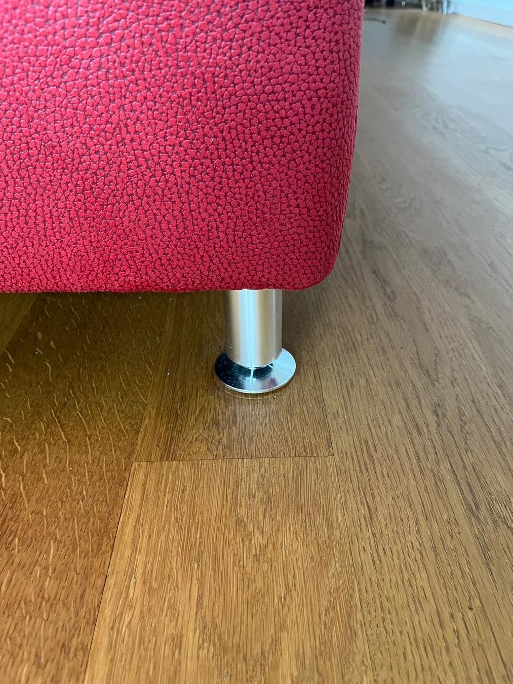 Sofas: Rotes Ecksofa mit Stauraum – D'occasion à Meilen par Malerin64 6