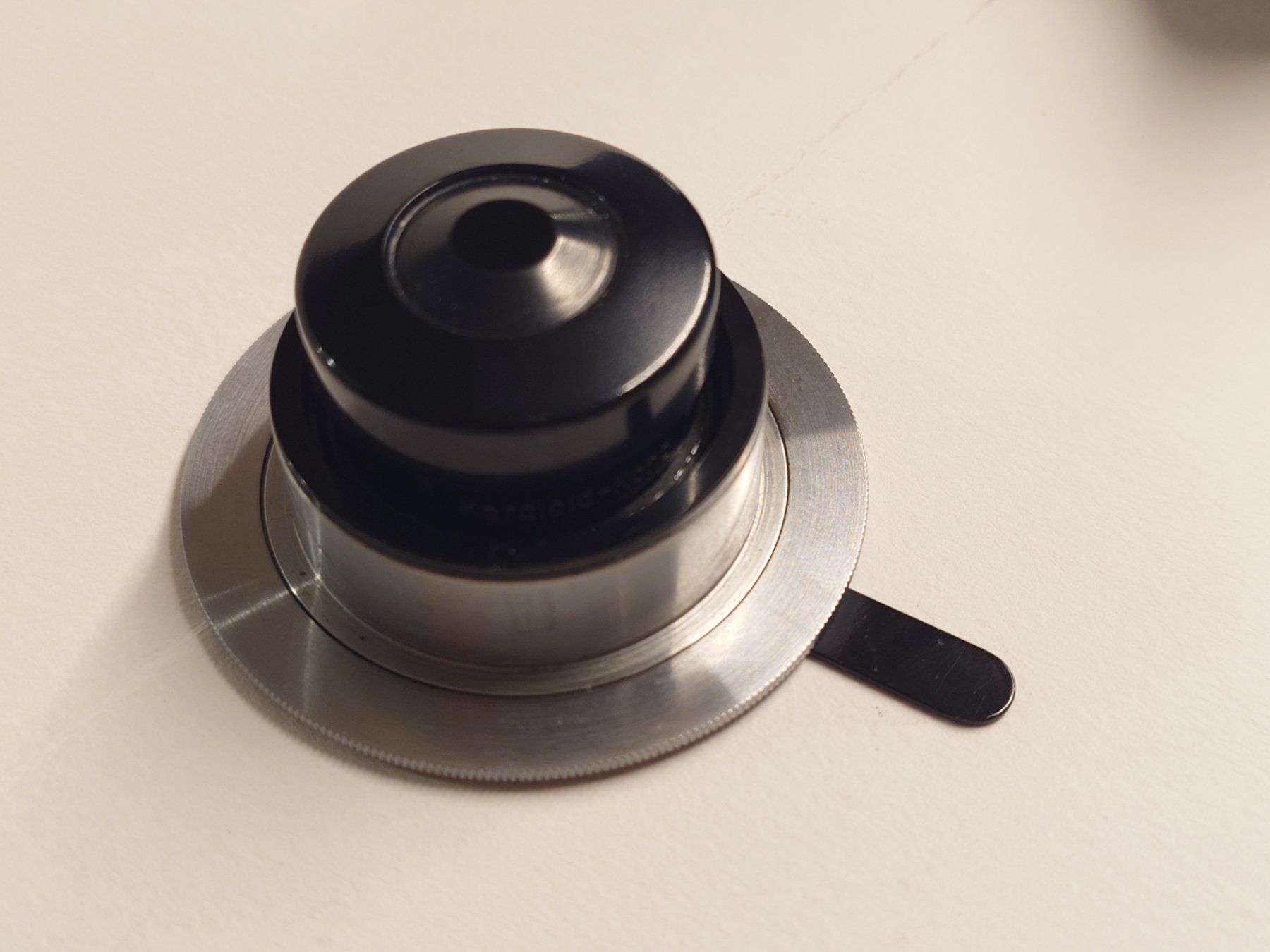 Zeiss Mikroskopie: Zeiss Kardioid-Kondensor (Dunkelfeldkondensor) – Gebraucht aus Greifensee von Freakler