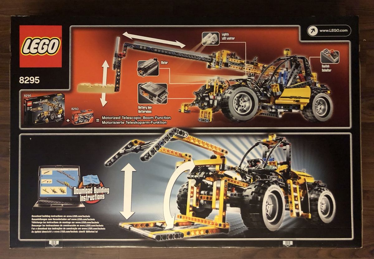 Lego Giocattoli: LEGO Technic 8295 Teleskoplader Telescopic Handler NEU & OVP – Nuovo e nell'imballaggio originale da Unterseen venduto da Wue411 1