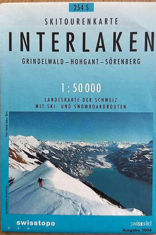 Cartine & Atlanti: Skitourenkarte Interlaken – Usato da Dietikon venduto da Princessy