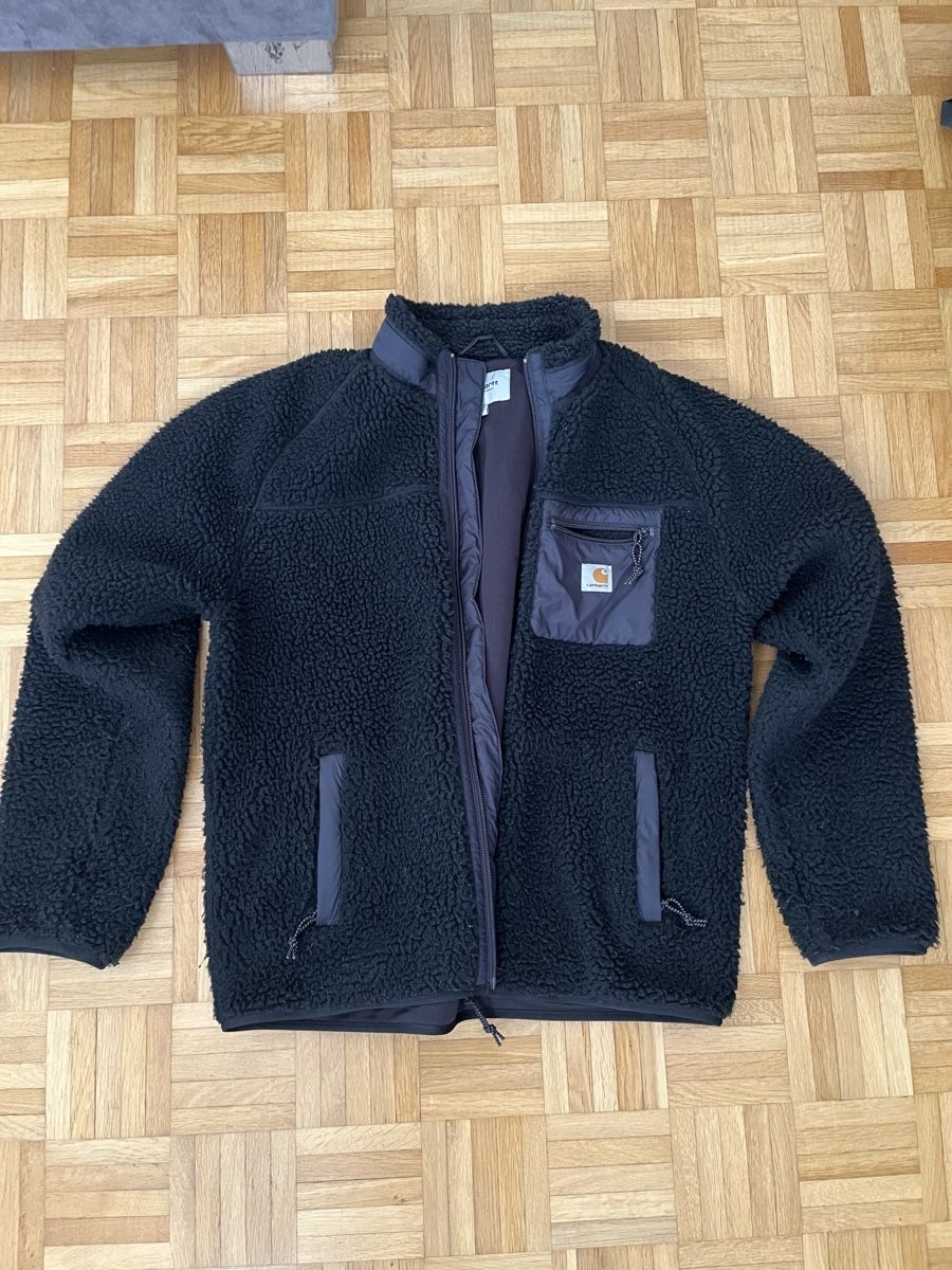 Carhartt Vestes: Carhartt Jacke Fleecepullover Schwarz Grösse L – D'occasion à Bern par fed_cc82