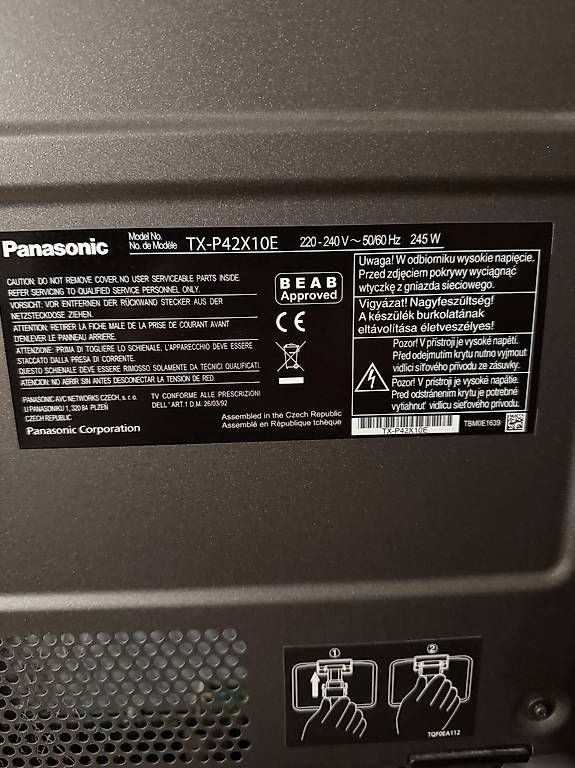 Televisori: Panasonic Fernseher – Usato da Liebistorf venduto da Noe0101 2