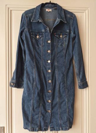 LEVI'S : Robe-chemise en jean bleu 36-38